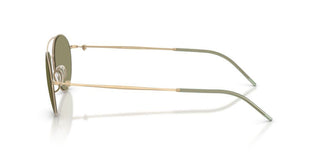 Giorgio Armani AR 6169 men Gold Round Sunglasses