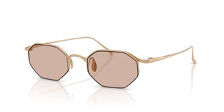 Giorgio Armani Ar 6171t Men Gold Geometric Sunglasses