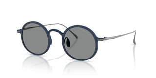 Giorgio Armani Ar 6173t Men Blue Round Sunglasses