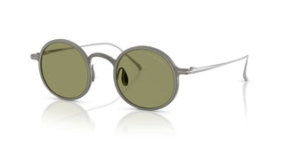 Giorgio Armani Ar 6173t Men Ruthenium Round Sunglasses