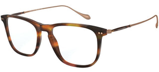 Giorgio Armani AR 7174 men Brown Geometric Eyeglasses