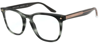 Giorgio Armani AR 7185 men Grey Geometric Eyeglasses