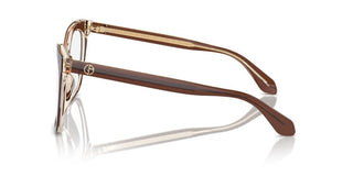 Giorgio Armani Ar 7254u Women Brown Squared Eyeglasses