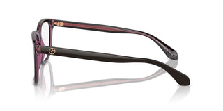 Giorgio Armani Ar 7255 Men Brown Squared Eyeglasses