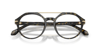 Giorgio Armani AR 7278U men Havana Round Eyeglasses