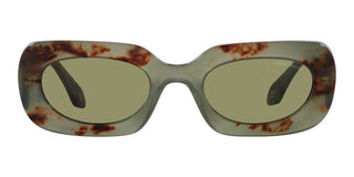 Giorgio Armani AR 8182 women Green Squared Sunglasses