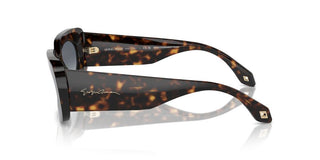 Giorgio Armani Ar 8182 Women Havana Squared Sunglasses