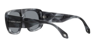 Giorgio Armani AR 8183 men Blue Squared Sunglasses