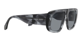 Giorgio Armani AR 8183 men Blue Squared Sunglasses