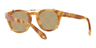 Giorgio Armani AR 8190U men Havana Round Sunglasses