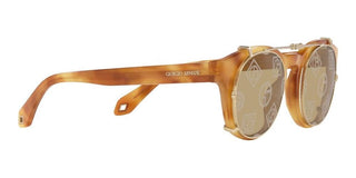 Giorgio Armani AR 8190U men Havana Round Sunglasses
