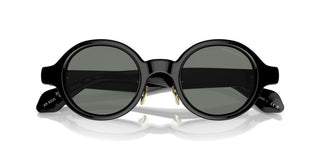 Giorgio Armani Ar 8205 Men Black Oval Sunglasses