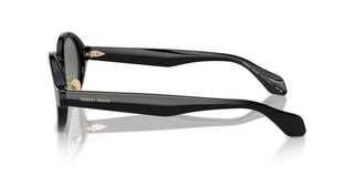 Giorgio Armani Ar 8205 Men Black Oval Sunglasses