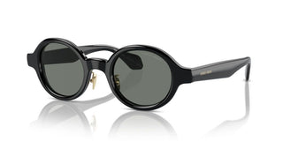 Giorgio Armani Ar 8205 Men Black Oval Sunglasses