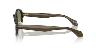 Giorgio Armani Ar 8205 Men Brown Oval Sunglasses