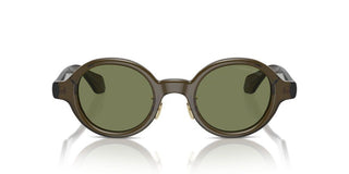 Giorgio Armani Ar 8205 Men Brown Oval Sunglasses