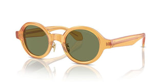 Giorgio Armani Ar 8205 Men Yellow Oval Sunglasses