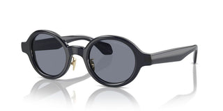 Giorgio Armani Ar 8205 Men Blue Oval Sunglasses