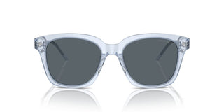 Giorgio Armani Ar 8210u Women Blue Squared Sunglasses