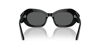 Giorgio Armani Ar 8213bu Women Black Cat Eye Sunglasses