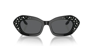 Giorgio Armani AR 8213BU women Black Cat Eye Sunglasses