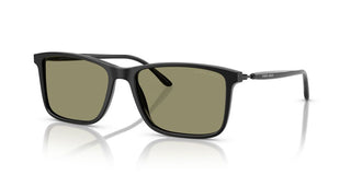 Giorgio Armani AR 8218 men Black Rectangle Sunglasses