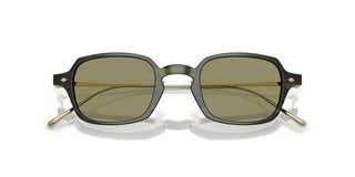 Giorgio Armani AR 8227T men Green Oval Sunglasses