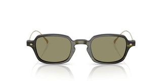 Giorgio Armani AR 8227T men Green Oval Sunglasses