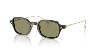 Giorgio Armani AR 8227T men Green Oval Sunglasses