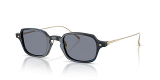 Giorgio Armani AR 8227T men Blue Oval Sunglasses