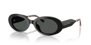 Giorgio Armani AR 8234U women Black Oval Sunglasses