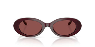 Giorgio Armani AR 8234U women Violet Oval Sunglasses
