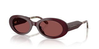 Giorgio Armani AR 8234U women Violet Oval Sunglasses