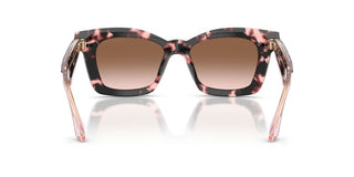 Giorgio Armani AR 8235U women Havana Squared Sunglasses