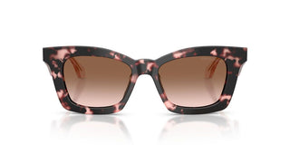 Giorgio Armani AR 8235U women Havana Squared Sunglasses