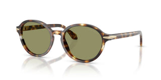 Giorgio Armani AR 8237 women Havana Round Sunglasses