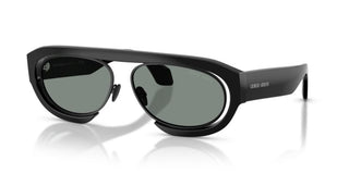 Giorgio Armani Ar 8239 Men Black Geometric Sunglasses