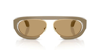 Giorgio Armani Ar 8239 Men Brown Geometric Sunglasses