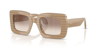 Giorgio Armani AR 8241U women Brown Geometric Sunglasses