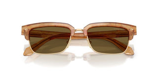 Giorgio Armani Ar 8243 Men Brown Geometric Sunglasses