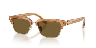 Giorgio Armani Ar 8243 Men Brown Geometric Sunglasses