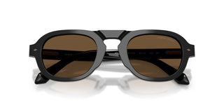 Giorgio Armani Ar 8244 Men Black Pilot Sunglasses