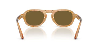 Giorgio Armani Ar 8244 Men Brown Pilot Sunglasses