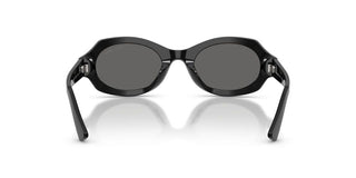 Giorgio Armani Ar 8245hu Women Black Oval Sunglasses