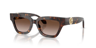 Giorgio Armani Ar 8246u Women Havana Squared Sunglasses