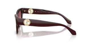 Giorgio Armani Ar 8246u Women Red Squared Sunglasses