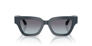 Giorgio Armani Ar 8246u Women Blue Squared Sunglasses