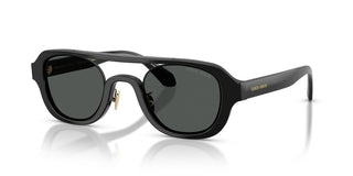 Giorgio Armani Ar 8247 Men Black Geometric Sunglasses