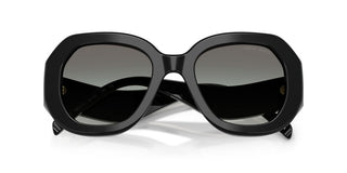 Giorgio Armani Ar 8248 Women Black Round Sunglasses