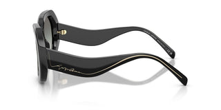 Giorgio Armani Ar 8248 Women Black Round Sunglasses